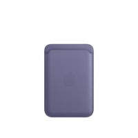 Кожаный кошелёк FineWoven с MagSafe для iPhone 16 Pro, глициния