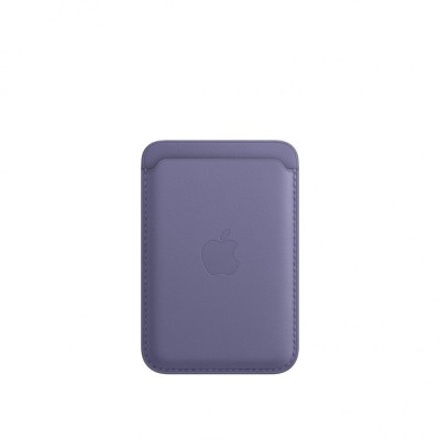 Кожаный кошелёк FineWoven с MagSafe для iPhone 16 Pro, глициния