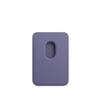 Кожаный кошелёк FineWoven с MagSafe для iPhone 16 Pro, глициния