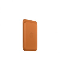 Кожаный кошелёк FineWoven с MagSafe для iPhone 16 Pro, золотисто-коричневый