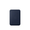 Кожаный кошелёк FineWoven с MagSafe для iPhone 16 Pro Max, тёмно-синий