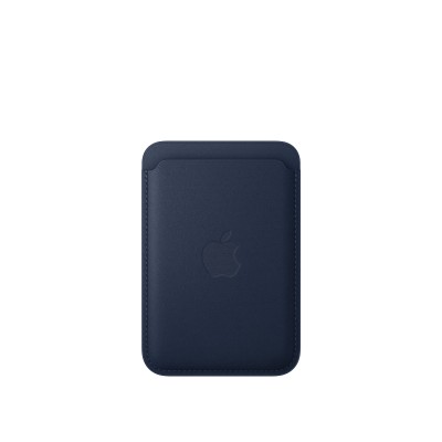 Кожаный кошелёк FineWoven с MagSafe для iPhone 16 Pro Max, тёмно-синий