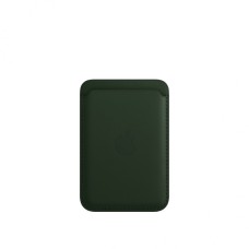 Кожаный кошелёк FineWoven с MagSafe для iPhone 16 Pro Max, зелёный