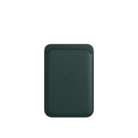 Кожаный кошелёк FineWoven с MagSafe для iPhone 16 Pro Max, зелёный лес