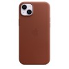 Кожаный чехол Leather Case для iPhone 14 Plus, "коричневый"