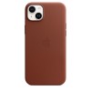 Кожаный чехол Leather Case для iPhone 14 Plus, "коричневый"