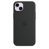 Чехол Silicone Case для iPhone 14 Plus, силикон, "тёмная ночь"