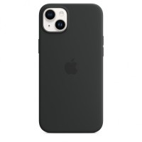 Чехол Silicone Case для iPhone 14 Plus, силикон, "тёмная ночь"