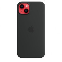Чехол Silicone Case для iPhone 14 Plus, силикон, "тёмная ночь"