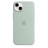 Чехол Silicone Case для iPhone 14 Plus, силикон, "мятный"
