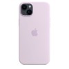 Чехол Silicone Case для iPhone 14, силикон, "сиреневый"