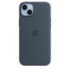 Чехол Silicone Case для iPhone 14 Plus, силикон, "тёмно-синий"