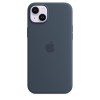 Чехол Silicone Case для iPhone 14 Plus, силикон, "тёмно-синий"