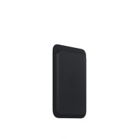 Кожаный кошелёк для iPhone 14 Pro с MagSafe, "тёмная ночь"