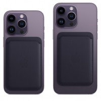 Кожаный кошелёк для iPhone 14 Pro с MagSafe, "оранжевый"