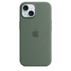 Чехол Silicone Case для iPhone 15 Plus, силикон, "Cypress"