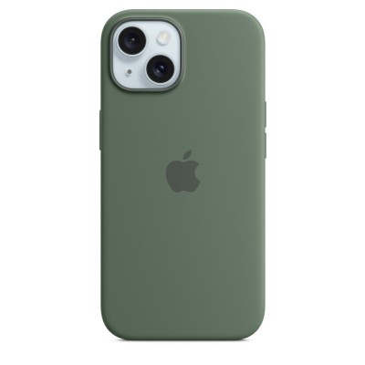 Чехол Silicone Case для iPhone 15 Plus, силикон, "Cypress"