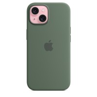 Чехол Silicone Case для iPhone 15 Plus, силикон, "Cypress"