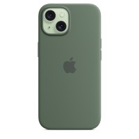 Чехол Silicone Case для iPhone 15 Plus, силикон, "Cypress"