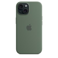 Чехол Silicone Case для iPhone 15 Plus, силикон, "Cypress"