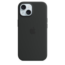 Чехол Silicone Case для iPhone 15 Plus, силикон, "Black"