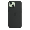 Чехол Silicone Case для iPhone 15 Plus, силикон, "Black"