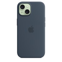 Чехол Silicone Case для iPhone 15, силикон, "Storm Blue"