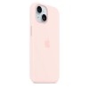 Чехол Silicone Case для iPhone 15 Plus, силикон, "Light Pink"