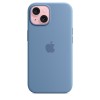 Чехол Silicone Case для iPhone 15 Plus, силикон, "Winter Blue"