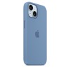 Чехол Silicone Case для iPhone 15 Plus, силикон, "Winter Blue"