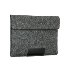 Чехол-конверт Alexander для MacBook Pro 13"/ Air 13" войлок с кожаными вставками, тёмно-серый