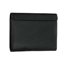Чехол-конверт Alexander для MacBook Pro 14", кожа, классика, чёрный