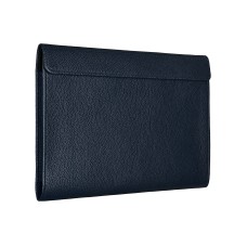Чехол-конверт Alexander для MacBook Pro 14", кожа, классика, тёмно-синий