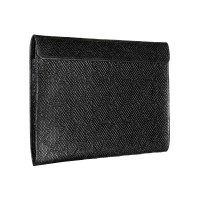 Чехол-конверт Alexander для MacBook Pro 14", кожа, ромб, чёрный