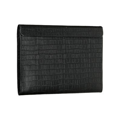 Чехол-конверт Alexander для MacBook Pro 14", кожа, питон, чёрный