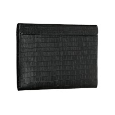Чехол-конверт Alexander для MacBook Pro 16", кожа, питон, чёрный