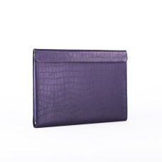 Чехол-конверт Alexander для MacBook Pro 13"/ Air 13" NEW, кожа, кроко, фиолетовый