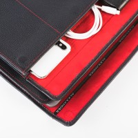 Чехол-конверт с карманом Alexander для MacBook Pro 13"/ Air 13" NEW, кожа, синий