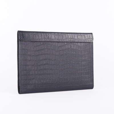 Чехол-конверт Alexander для MacBook Pro 13"/ Air 13" NEW, кожа, кроко, синий