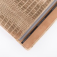 Чехол-конверт Alexander для MacBook Pro 13"/ Air 13" NEW, кожа, кроко, золотой