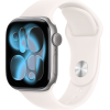 Apple Watch Series 11, 42mm, Space Gray Aluminum Case with Light Blush Sport Band - M/L