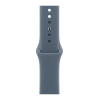 Apple Watch Series 11, 46mm, Rose Gold Aluminum Case with Anchor Blue Sport Band - S/M
