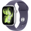 Apple Watch Series 11, 46mm, Silver Aluminum Case with Purple Fog Sport Band - M/L Apple Watch Series 11, 46mm, Silver Aluminum Case with Purple Fog Sport Band - M/L