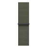 Apple Watch Series 11, 42mm, Space Gray Aluminum Case with Forest Sport Loop