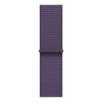 Apple Watch Series 11, 42mm, Space Gray Aluminum Case with Purple Fog Sport Loop