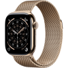 Apple Watch Series 11, 42mm, Gold Titanium Case with Gold Milanese Loop Apple Watch Series 11, 42mm, Gold Titanium Case with Gold Milanese Loop