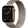 Apple Watch Series 11, 46mm, Gold Titanium Case with Natural Milanese Loop Apple Watch Series 11, 46mm, Gold Titanium Case with Natural Milanese Loop
