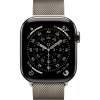 Apple Watch Series 11, 42mm, Natural Titanium Case with Natural Milanese Loop