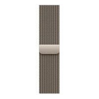 Apple Watch Series 11, 42mm, Natural Titanium Case with Natural Milanese Loop