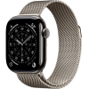 Apple Watch Series 11, 42mm, Slate Titanium Case with Natural Milanese Loop Apple Watch Series 11, 42mm, Slate Titanium Case with Natural Milanese Loop